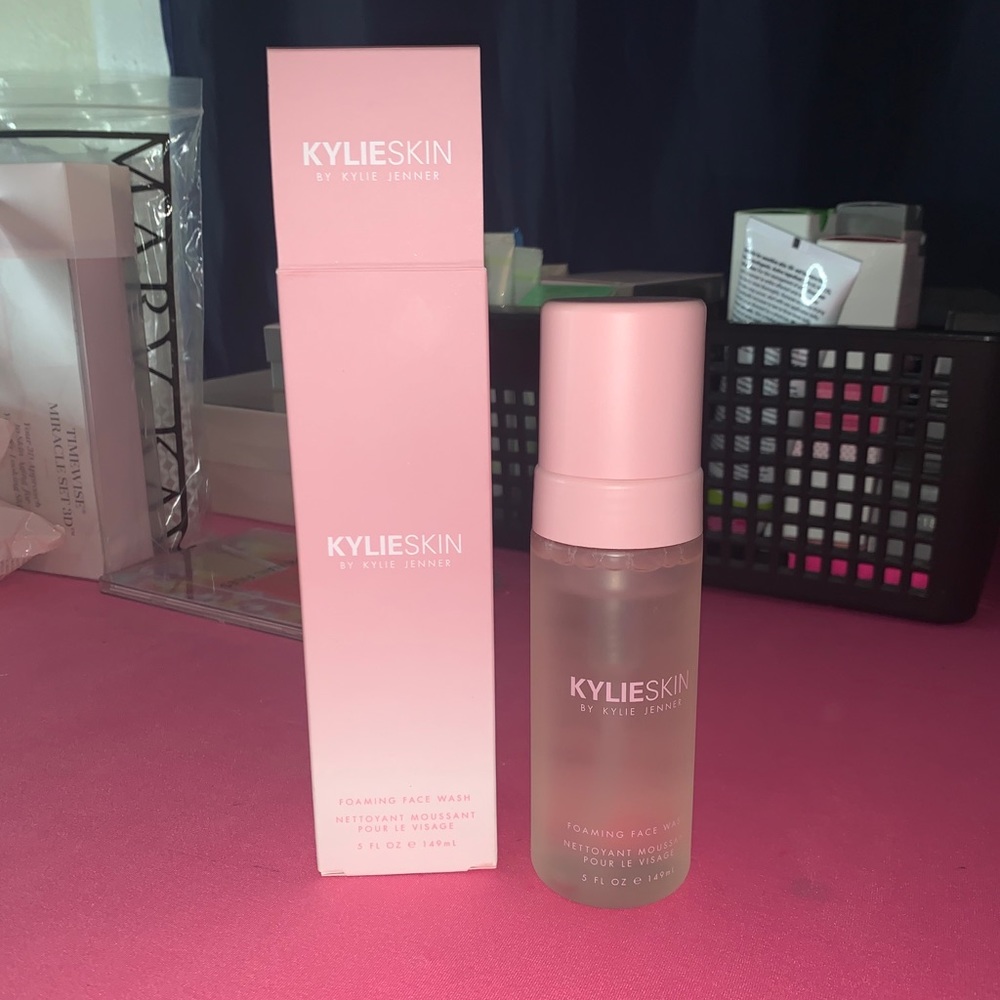 Kylie Skin foaming face wash